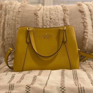 Yellow crossbody/long shoulder Kate spade.